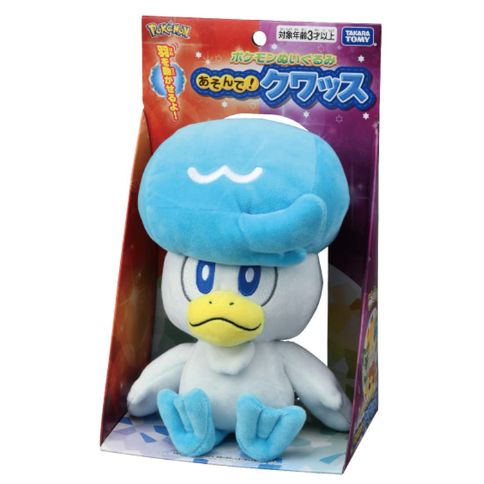 Pokemon Center Let'S Play Plush Quaxly- Japan Figure Store - #1 Bring To You The Best Japanese Goods