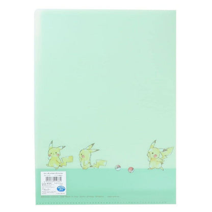 POKEMON CENTER ORIGINAL 5 Index Clear Folder Pikachu Number 025 Playing Tag- Japan Figure Store - #1 Bring To You The Best Japanese Goods
