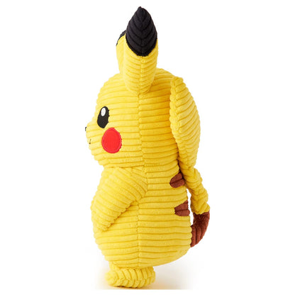 Pokemon Center Corduroy Plush Pickchu- Japan Figure Store - #1 Bring To You The Best Japanese Goods