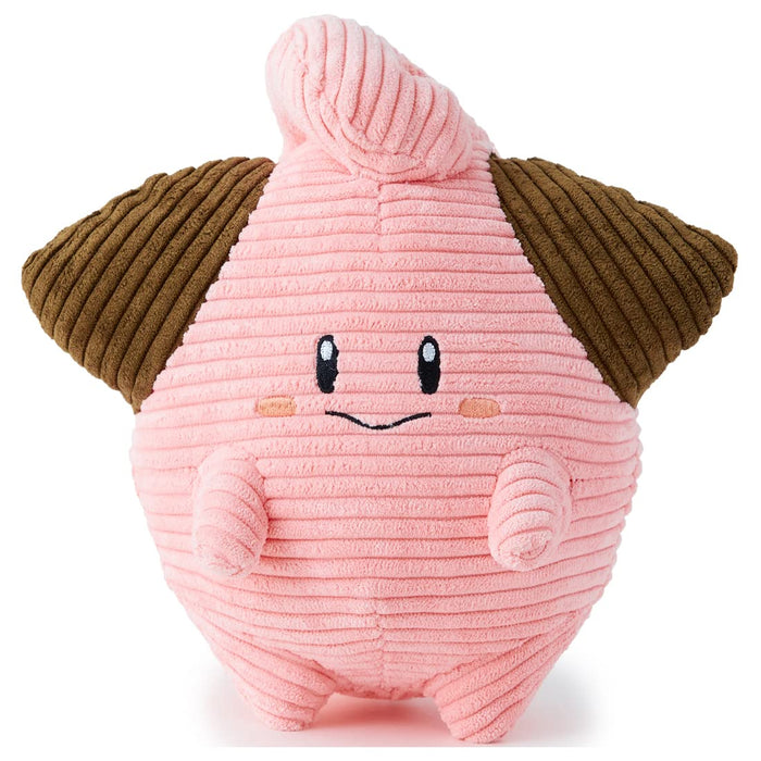 Pokemon Center Corduroy Plush Cleffa- Japan Figure Store - #1 Bring To You The Best Japanese Goods