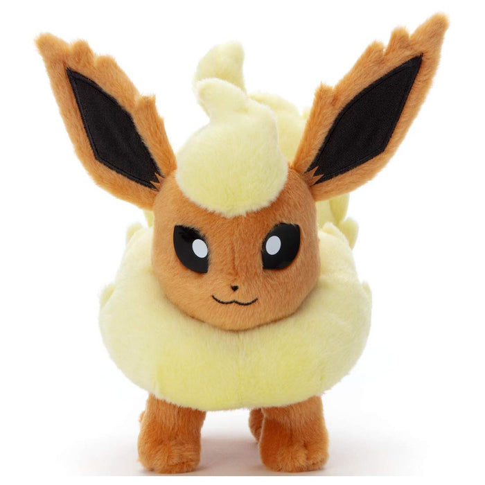 TAKARA TOMY A.R.T.S I Choose You! Pokemon Get Plush Doll Flareon- Japan Figure Store - #1 Bring To You The Best Japanese Goods