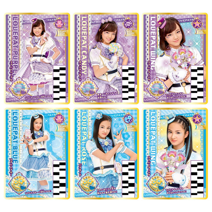 TAKARA TOMY Police X Heroine Lovepatrina ! Love Pat Card Sarai & Kohana Set- Japan Figure Store - #1 Bring To You The Best Japanese Goods