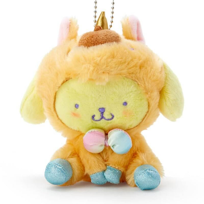 Pompompurin Mascot Holder (Unicorn Party) Japan Figure 4550337839690 1