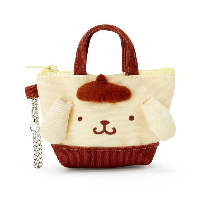 Pompompurin Mini Tote Bag Type Mascot Holder Japan Figure 4550337544112