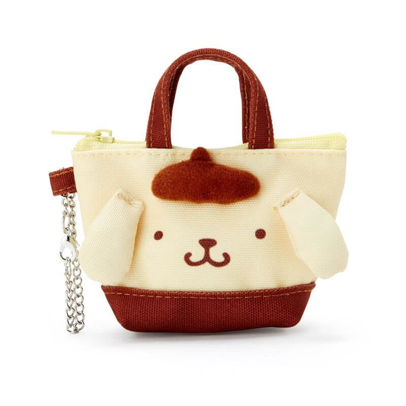 Pompompurin Mini Tote Bag Type Mascot Holder Japan Figure 4550337544112