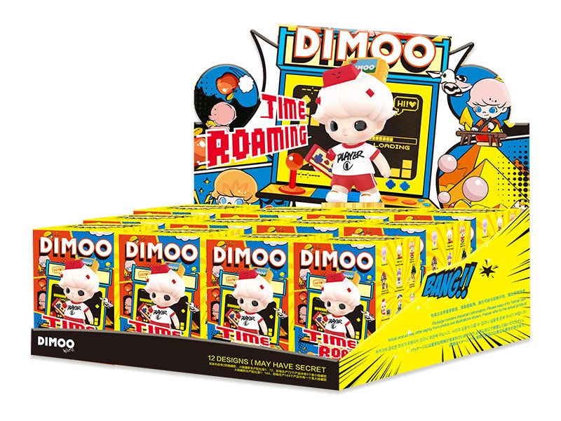 Pop Mart Dimoo Time Roaming Series Abs Pvc Trading Figures Box Of 12- Japan Figure Store - #1 Bring To You The Best Japanese Goods