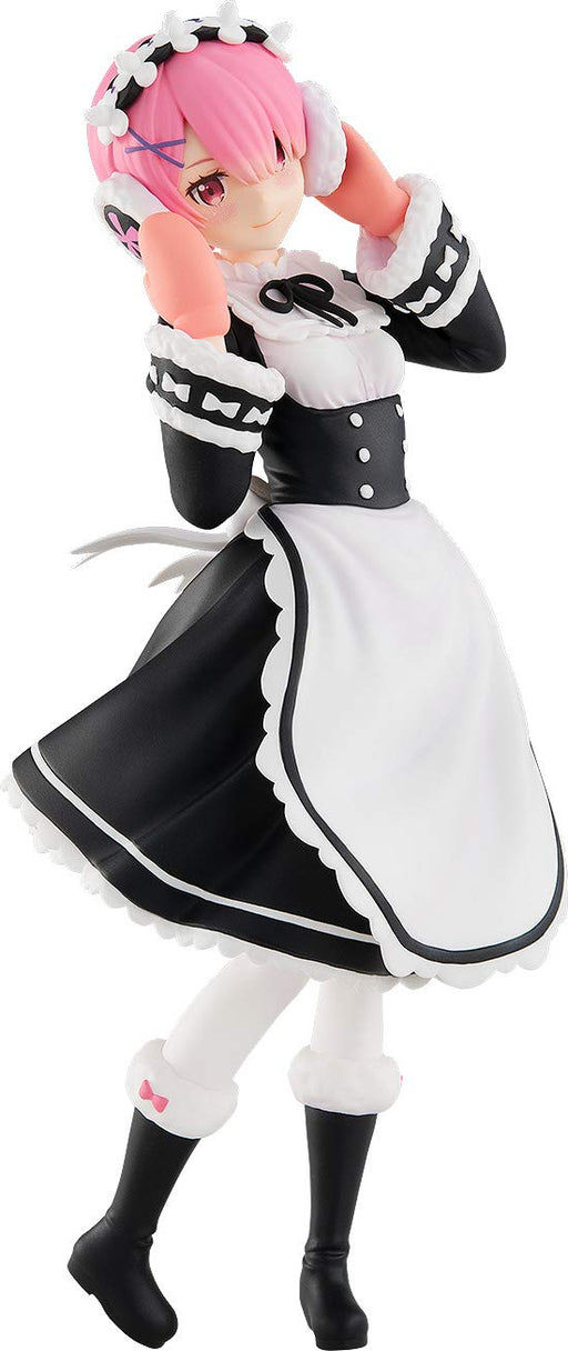 GOOD SMILE COMPANY Pop Up Parade Ram: Ice Season Ver. Figure Re:Zero -Starting Life In Another World- Japan Figure Store - #1 Bring To You The Best Japanese Goods