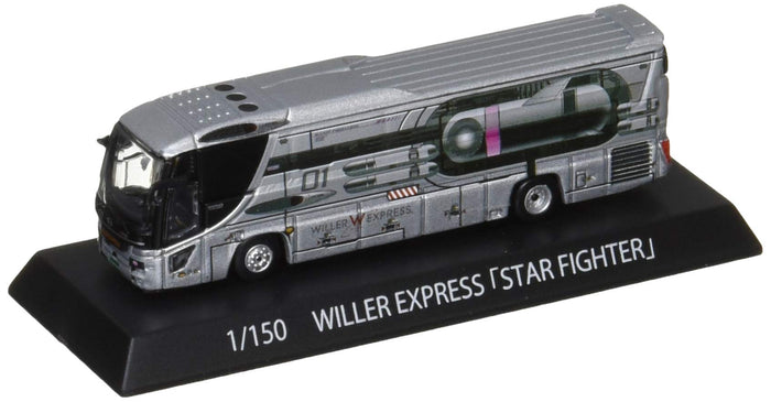 POPONDETTA 8207 Hino S'Elega Willer Express 'Star Fighter' Die-Cast Model N Scale- Japan Figure Store - #1 Bring To You The Best Japanese Goods