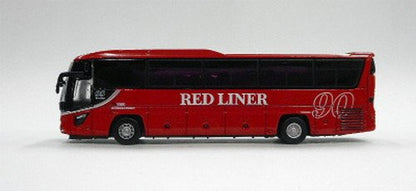 POPONDETTA 8212 Isuzu Gala Jr Kyushu Bus 'Red Liner' Die-Cast Model N Scale- Japan Figure Store - #1 Bring To You The Best Japanese Goods