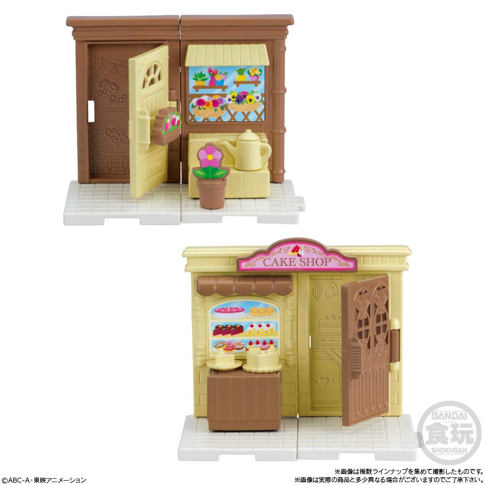 BANDAI CANDY Hugtto! Pretty Cure Precute Town Omiseya-San 10Pcs Box Candy Toy- Japan Figure Store - #1 Bring To You The Best Japanese Goods