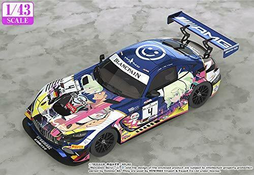 Promare 1/43#4 Mercedes-amg Team Black Falcon 2019 Spa24h Ver.- Japan Figure Store - #1 Bring To You The Best Japanese Goods