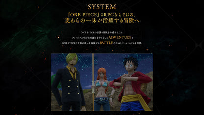 [Ps5] One Piece Odyssey [Early Purchase Privilege] ■Bonus Code For Getting A Departure Costume Set ・Straw Hat Pirates Departure Costumes (Luffy, Zoro, Nami, Usopp, Sanji, Chopper, Robin) ・Energy Apple X 10 ・Tension Apple X- Japan Figure Store - #1 Bring To You The Best Japanese Goods