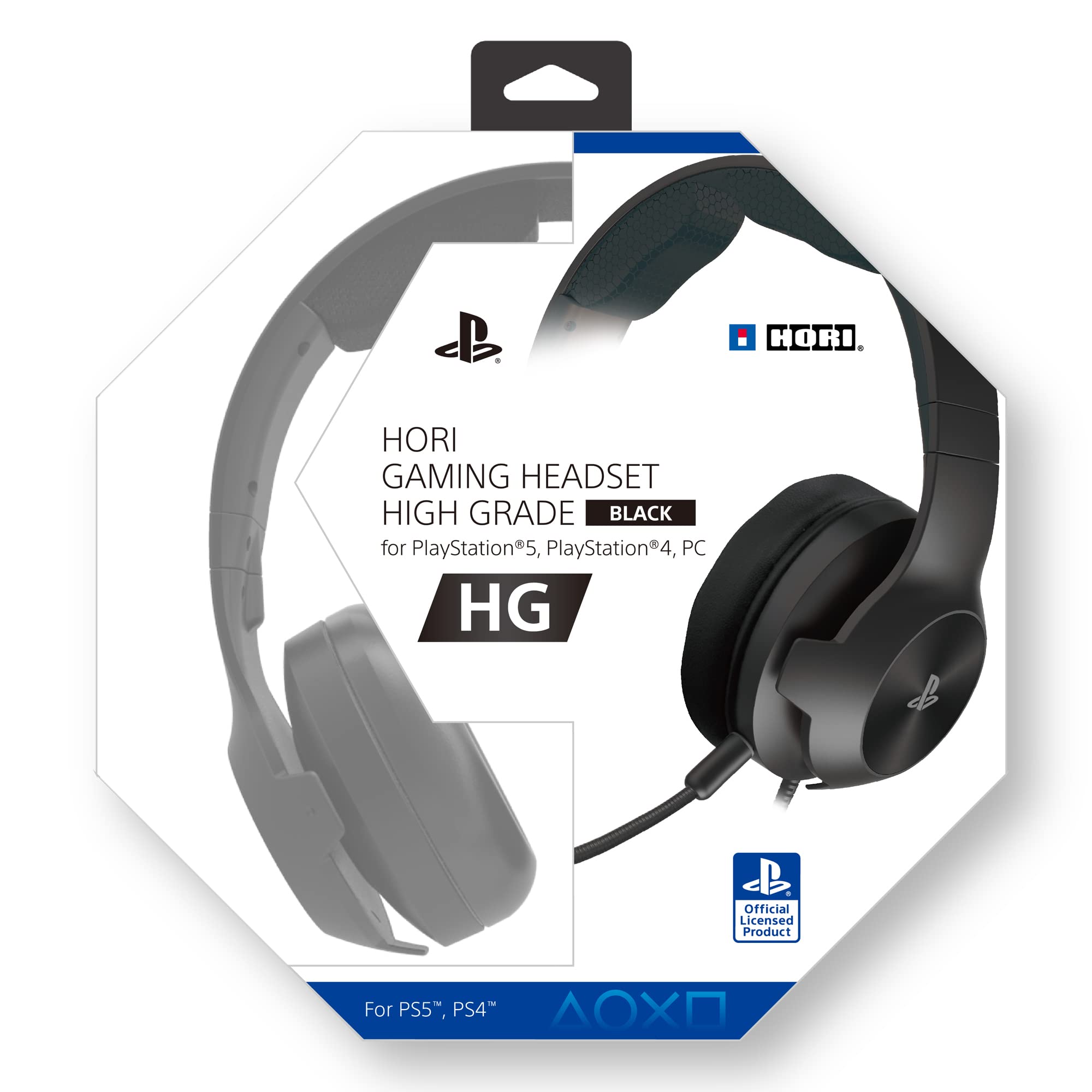 HORI Ps4 Playstation 4 Gaming High Grade Headset Black- Japan Figure Store - #1 Bring To You The Best Japanese Goods