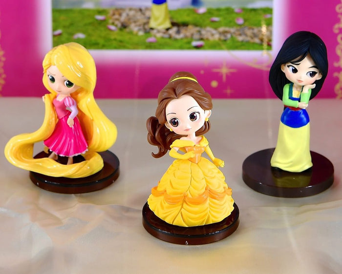 Banpresto Q Posket Disney Characters Petit Vol.3 Set [Belle Rapunzel Mulan] - Japan- Japan Figure Store - #1 Bring To You The Best Japanese Goods
