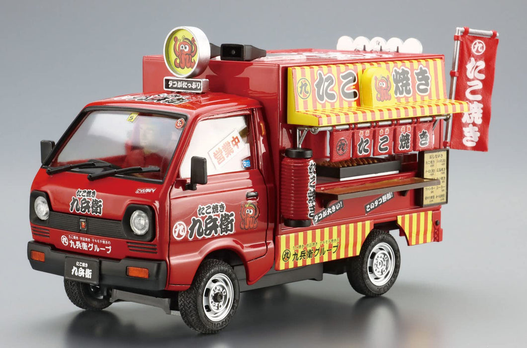 AOSHIMA 1/24 Selling Car Mo.5 Takoyaki Plastic Model- Japan Figure Store - #1 Bring To You The Best Japanese Goods