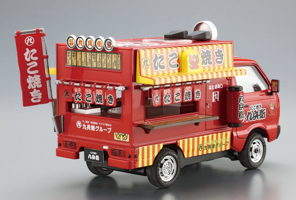 AOSHIMA 1/24 Selling Car Mo.5 Takoyaki Plastic Model- Japan Figure Store - #1 Bring To You The Best Japanese Goods