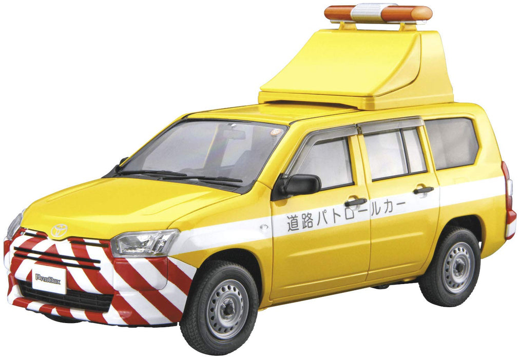 Qingdao Bunka Kyozai 1/24 The Model Car Series Sp Toyota Ncp160V Probox 2014 Road Patrol Car Plastic Model- Japan Figure Store - #1 Bring To You The Best Japanese Goods