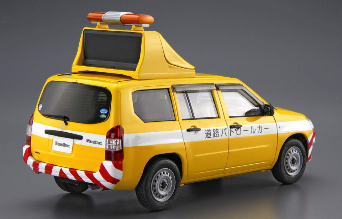 Qingdao Bunka Kyozai 1/24 The Model Car Series Sp Toyota Ncp160V Probox 2014 Road Patrol Car Plastic Model- Japan Figure Store - #1 Bring To You The Best Japanese Goods