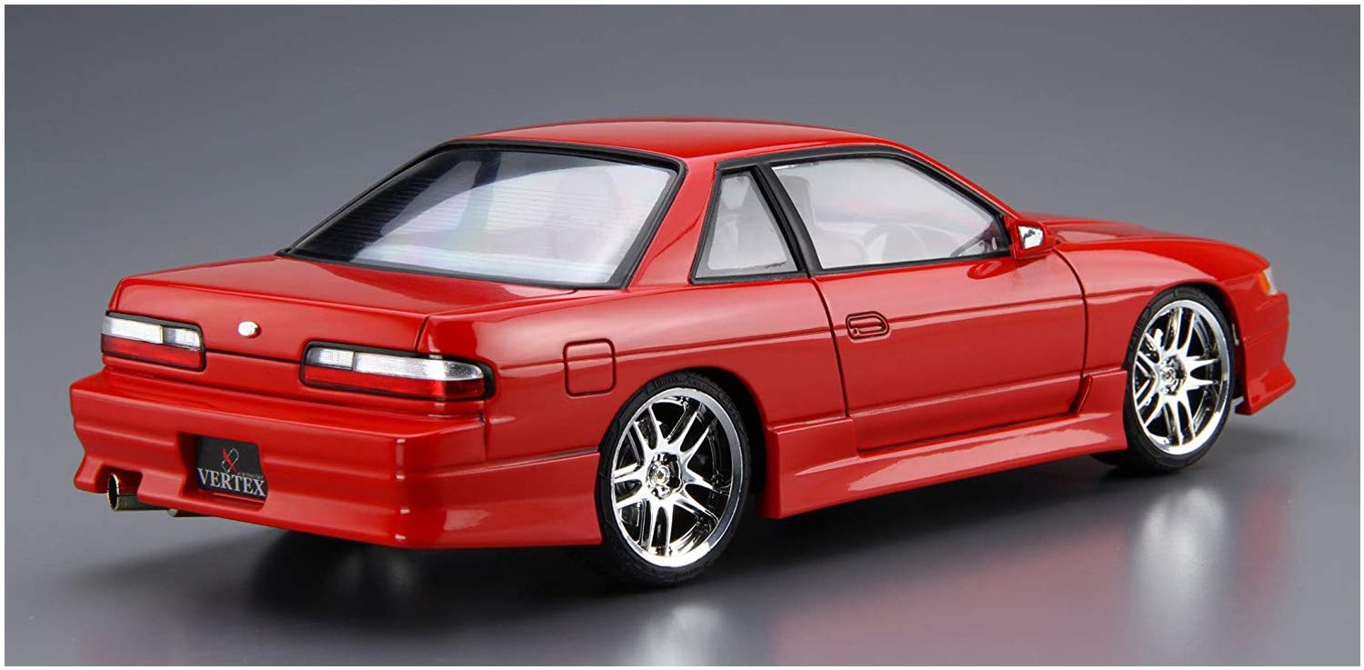 AOSHIMA The Tuned Car 1/24 Nissan Vertex Ps13 Silvia '91 Plastic Model- Japan Figure Store - #1 Bring To You The Best Japanese Goods
