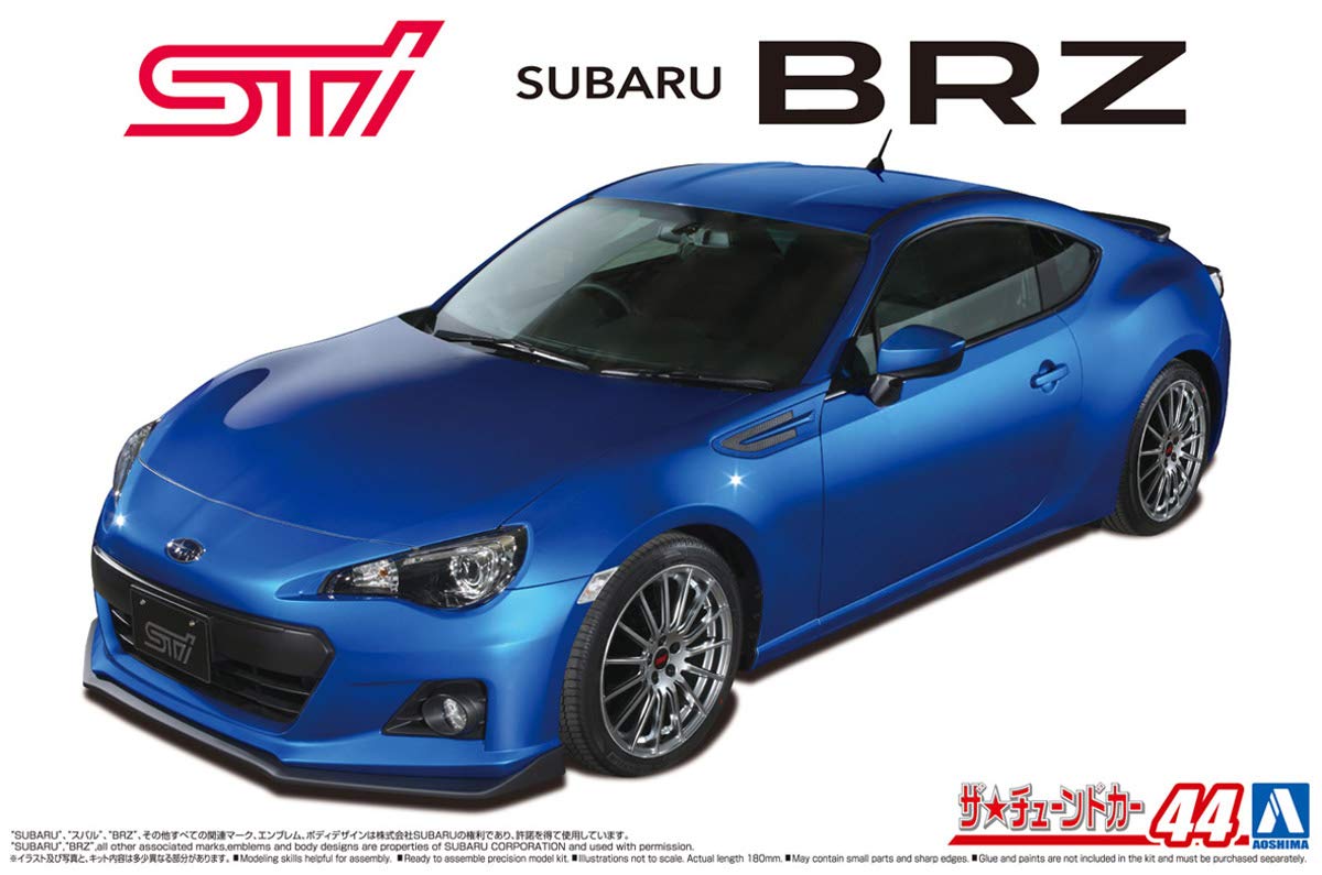 AOSHIMA The Tuned Car 1/24 Sti Zc6 Subaru Brz '12 Plastic Model- Japan Figure Store - #1 Bring To You The Best Japanese Goods