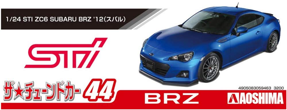 AOSHIMA The Tuned Car 1/24 Sti Zc6 Subaru Brz '12 Plastic Model- Japan Figure Store - #1 Bring To You The Best Japanese Goods