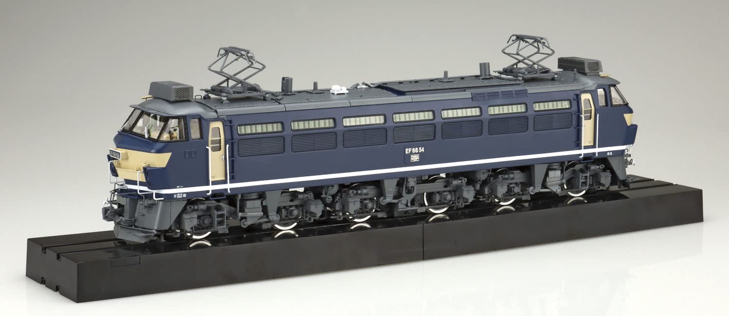 Qingdao Bunka Kyozai 1/45 Train Museum Oj No.7 Electric Locomotive Ef66 Late Freight Update Machine Plastic Model- Japan Figure Store - #1 Bring To You The Best Japanese Goods