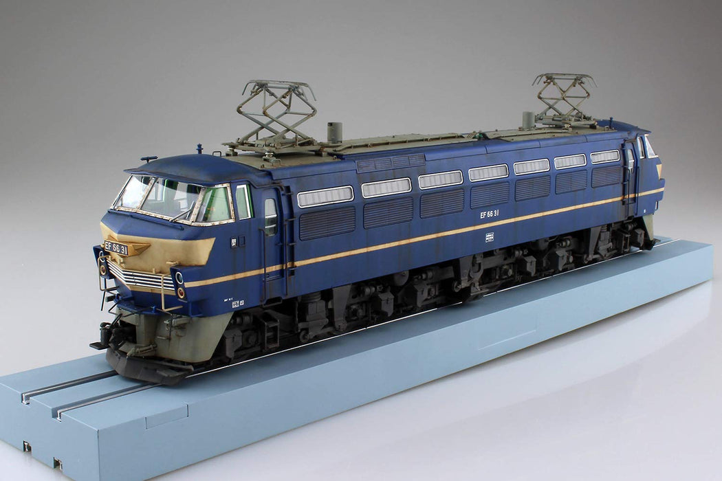 Qingdao Bunka Kyozai 1/45 Train Museum Oj Series No.4 Electric Locomotive Ef66 Late Type Plastic Model- Japan Figure Store - #1 Bring To You The Best Japanese Goods