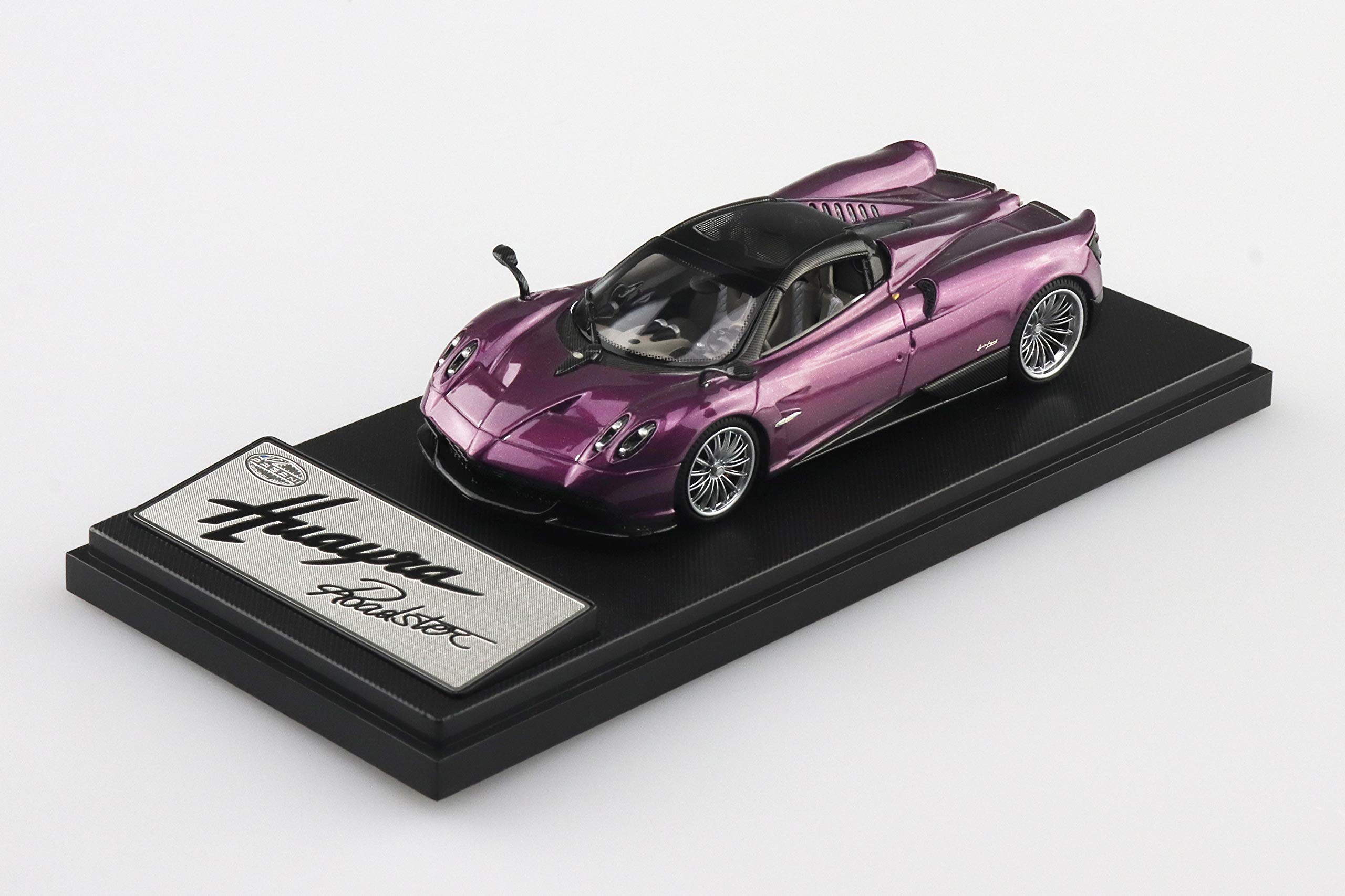 AOSHIMA Skynet 1/43 Pagani Huayra Roadster Purple Finished Diecast Model- Japan Figure Store - #1 Bring To You The Best Japanese Goods