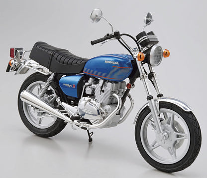 AOSHIMA - The Bike 1/12 Honda Cb400T Hawk-Ii '77 Plastic Model- Japan Figure Store - #1 Bring To You The Best Japanese Goods