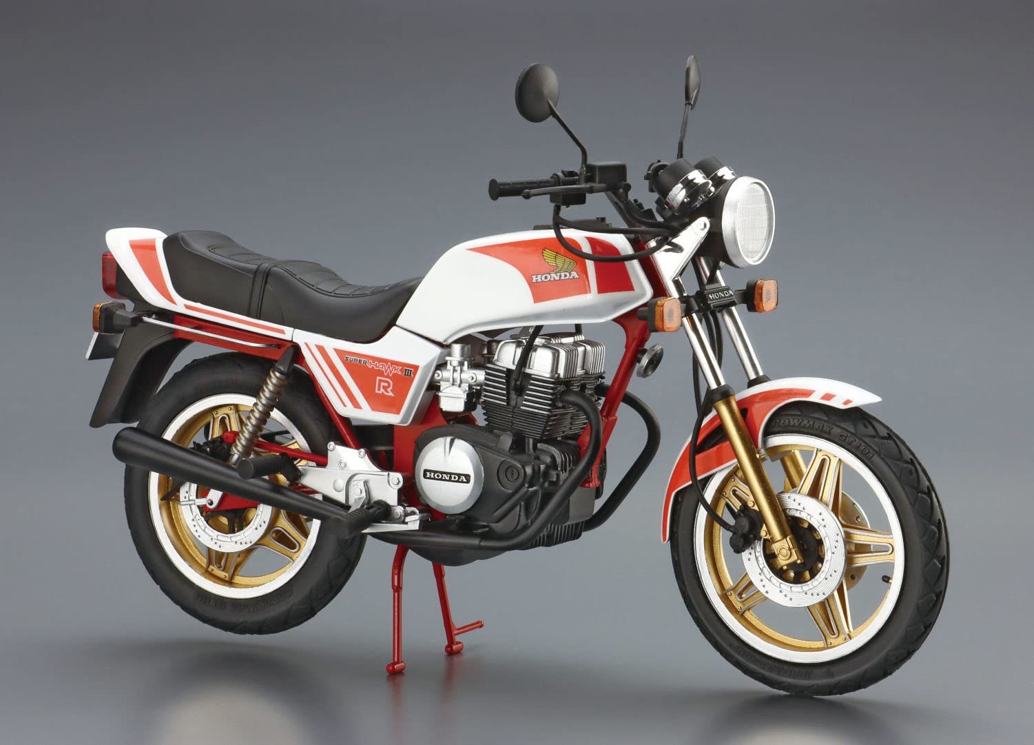 AOSHIMA The Bike No.16 1/12 Honda Super Hawk Lllr 1981 Plastic Model- Japan Figure Store - #1 Bring To You The Best Japanese Goods