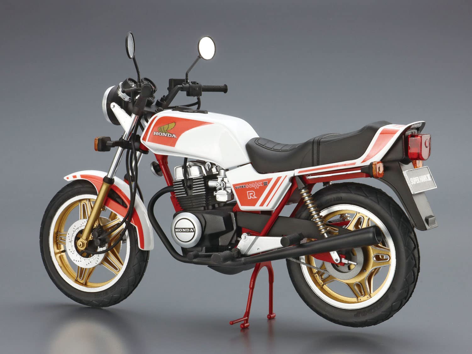 AOSHIMA The Bike No.16 1/12 Honda Super Hawk Lllr 1981 Plastic Model- Japan Figure Store - #1 Bring To You The Best Japanese Goods