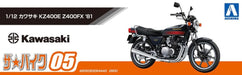 AOSHIMA The Bike No.5 1/12 Kawasaki Kz400E Z400Fx 1981 Plastic Model- Japan Figure Store - #1 Bring To You The Best Japanese Goods