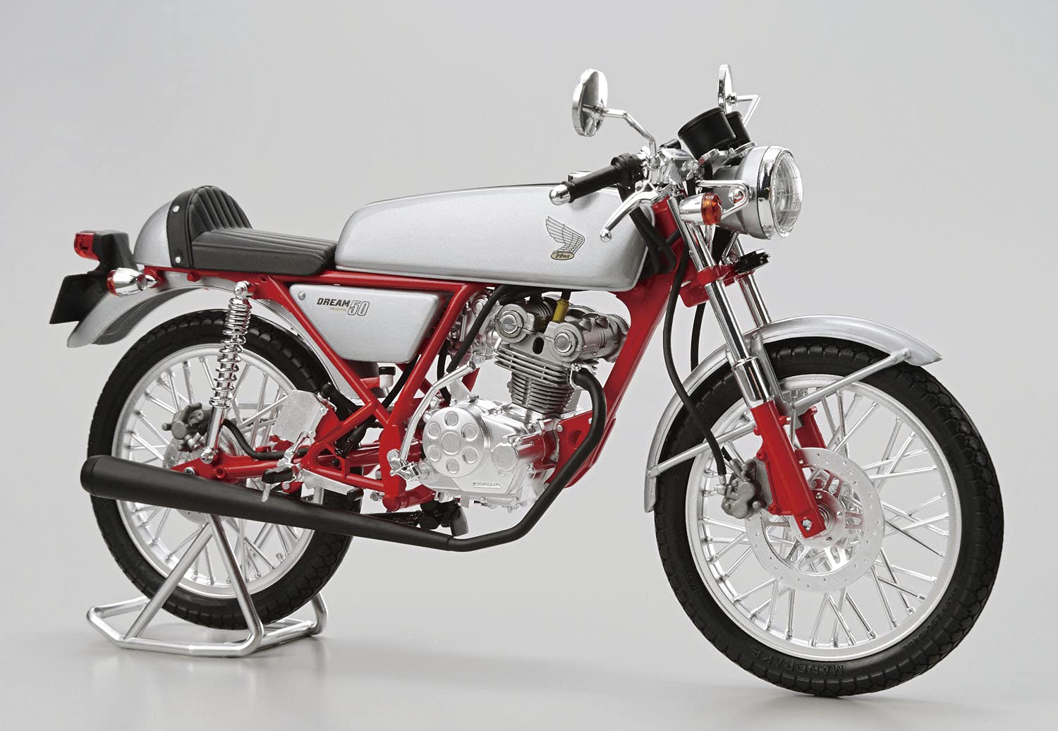 AOSHIMA The Bike 1/12 Honda Dream50 '97 Custom Plastic Model- Japan Figure Store - #1 Bring To You The Best Japanese Goods