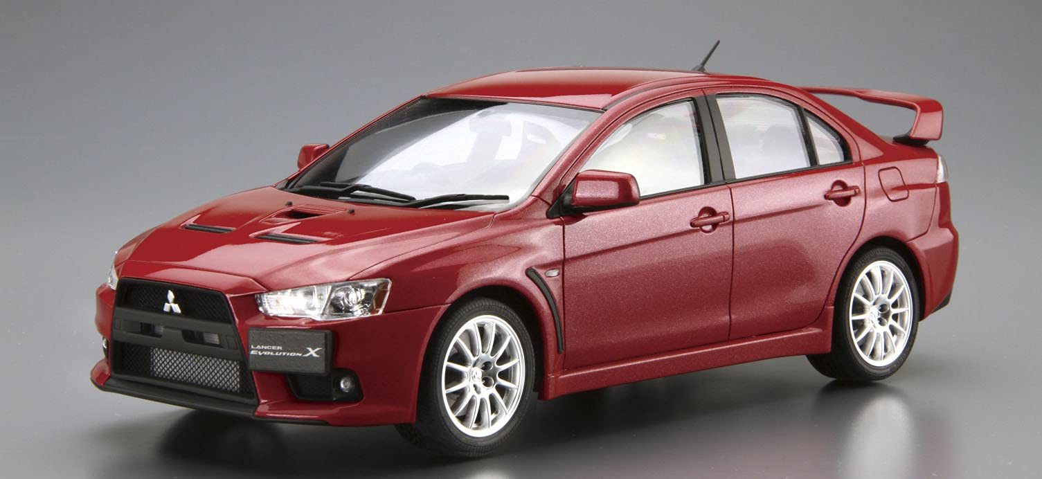 AOSHIMA - The Model Car 1/24 Mitsubishi Cz4A Lancer Evolution Final Edition '15 Plastic Model- Japan Figure Store - #1 Bring To You The Best Japanese Goods