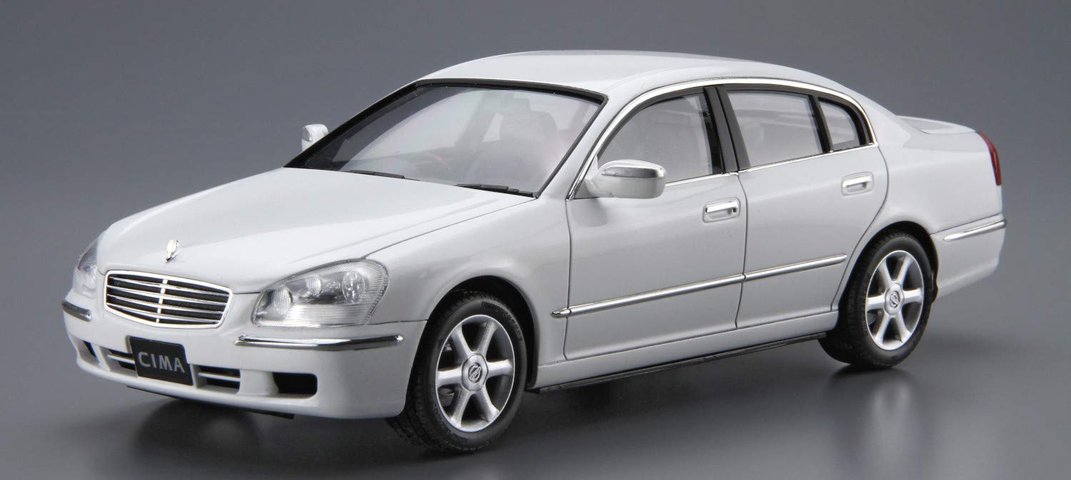 AOSHIMA The Model Car 1/24 Nissan F50 Cima/President '00 Plastic Model- Japan Figure Store - #1 Bring To You The Best Japanese Goods