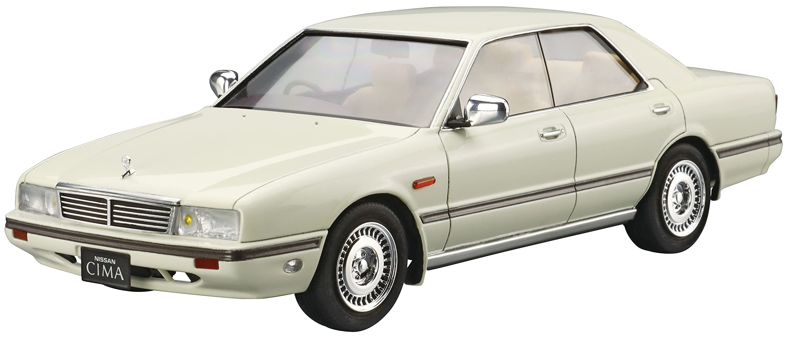 AOSHIMA The Model Car 1/24 Nissan Y31 Cima Type Ii Limited '90 Plastic Model- Japan Figure Store - #1 Bring To You The Best Japanese Goods