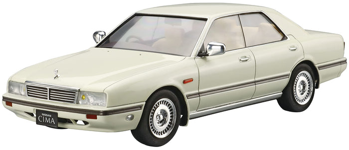 AOSHIMA The Model Car 1/24 Nissan Y31 Cima Type Ii Limited '90 Plastic Model- Japan Figure Store - #1 Bring To You The Best Japanese Goods