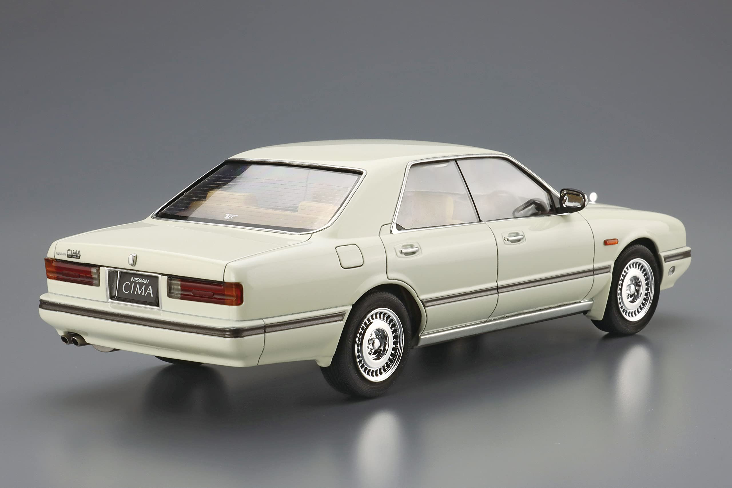 AOSHIMA The Model Car 1/24 Nissan Y31 Cima Type Ii Limited '90 Plastic Model- Japan Figure Store - #1 Bring To You The Best Japanese Goods