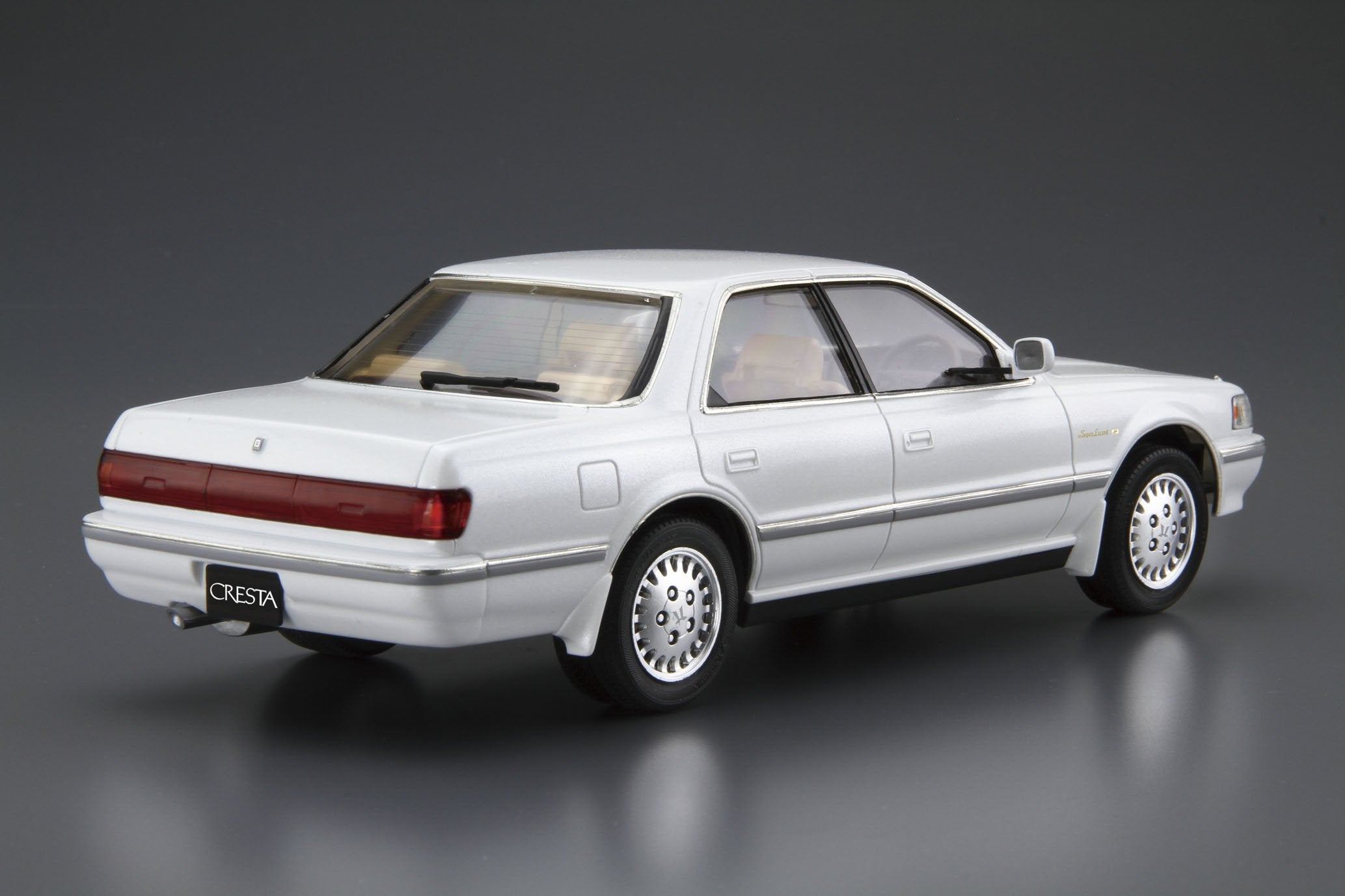 AOSHIMA The Model Car 1/24 Toyota Jzx81 Cresta 2.5 Super Lucent G '90 Plastic Model- Japan Figure Store - #1 Bring To You The Best Japanese Goods