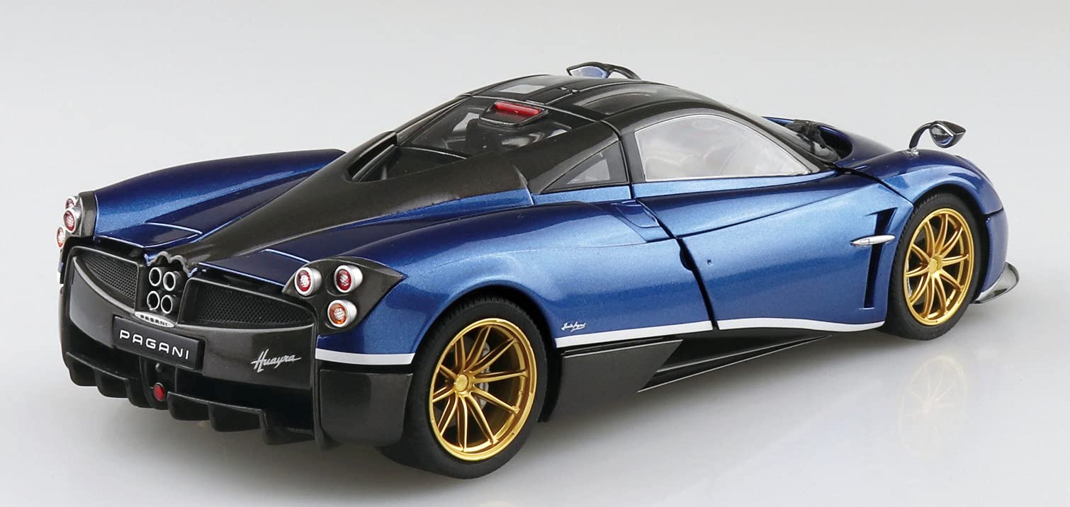 AOSHIMA The Super Car 1/24 Pagani Huayra Pacchetto Tempesta Plastic Model- Japan Figure Store - #1 Bring To You The Best Japanese Goods