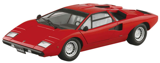 AOSHIMA The Super Car 1/24 Lamborghini Countach Lp400 1974 Plastic Model- Japan Figure Store - #1 Bring To You The Best Japanese Goods