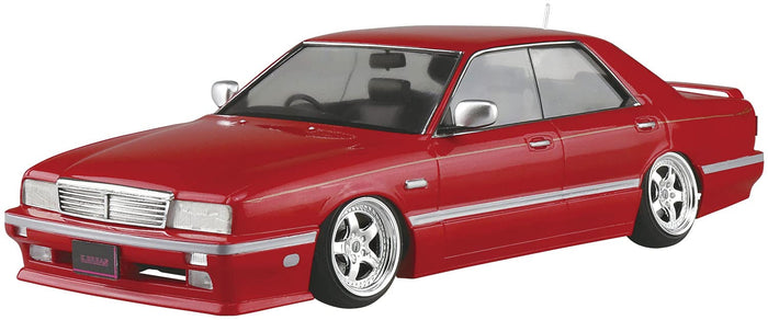 AOSHIMA The Tuned Car 1/24 Y31 Shima Ohbayashi Ver. '89 Nissan Plastic Model- Japan Figure Store - #1 Bring To You The Best Japanese Goods
