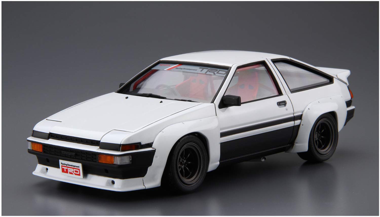 AOSHIMA The Tuned Car 1/24 Trd Ae86 Trueno N2 Ver. '85 Toyota Plastic Model- Japan Figure Store - #1 Bring To You The Best Japanese Goods
