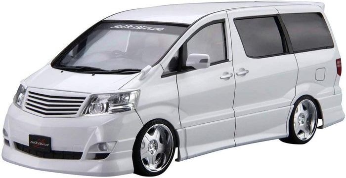 AOSHIMA The Tuned Car 1/24 Toyota Silk Blaze Mnh/Anh10, 15W Alphard '05 Plastic Model- Japan Figure Store - #1 Bring To You The Best Japanese Goods