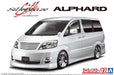 AOSHIMA The Tuned Car 1/24 Toyota Silk Blaze Mnh/Anh10, 15W Alphard '05 Plastic Model- Japan Figure Store - #1 Bring To You The Best Japanese Goods