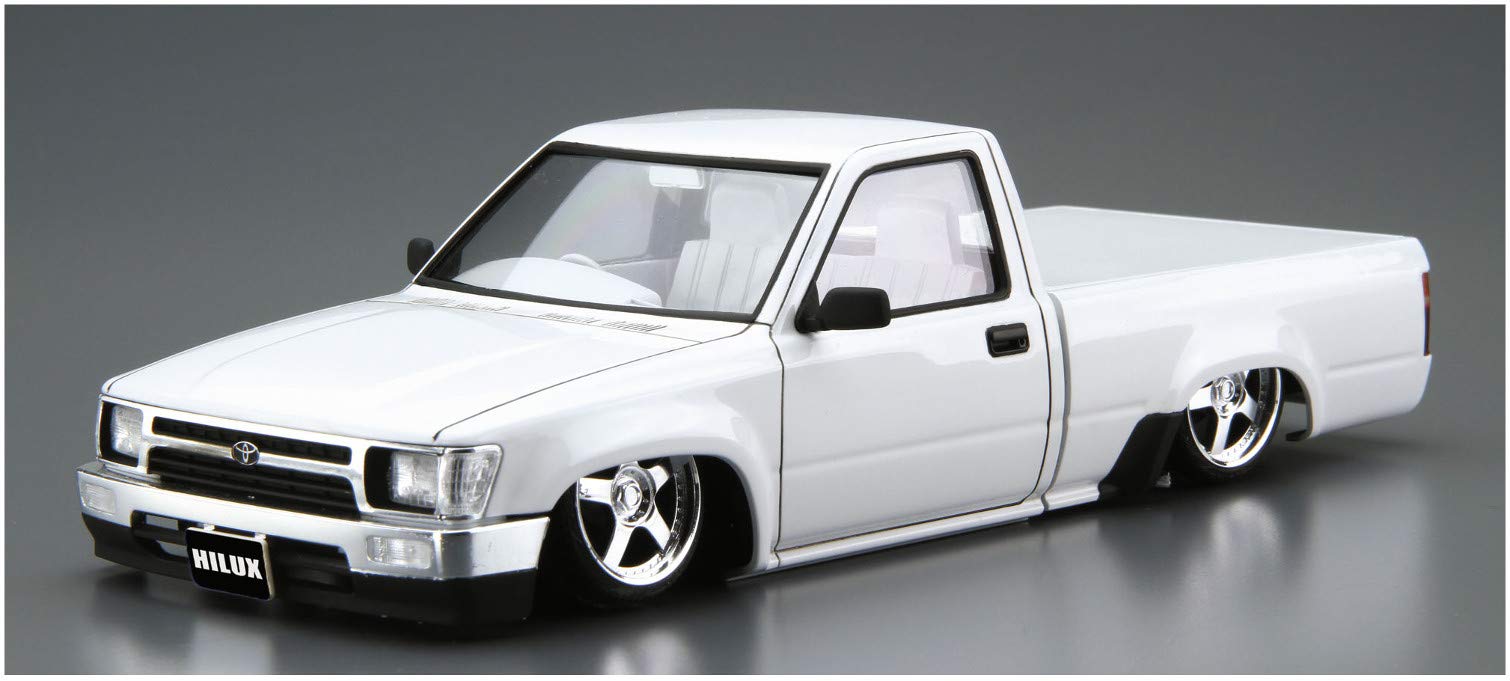 AOSHIMA The Tuned Car 1/24 Rn80 Hilux Custom '95 Toyota Plastic Model- Japan Figure Store - #1 Bring To You The Best Japanese Goods