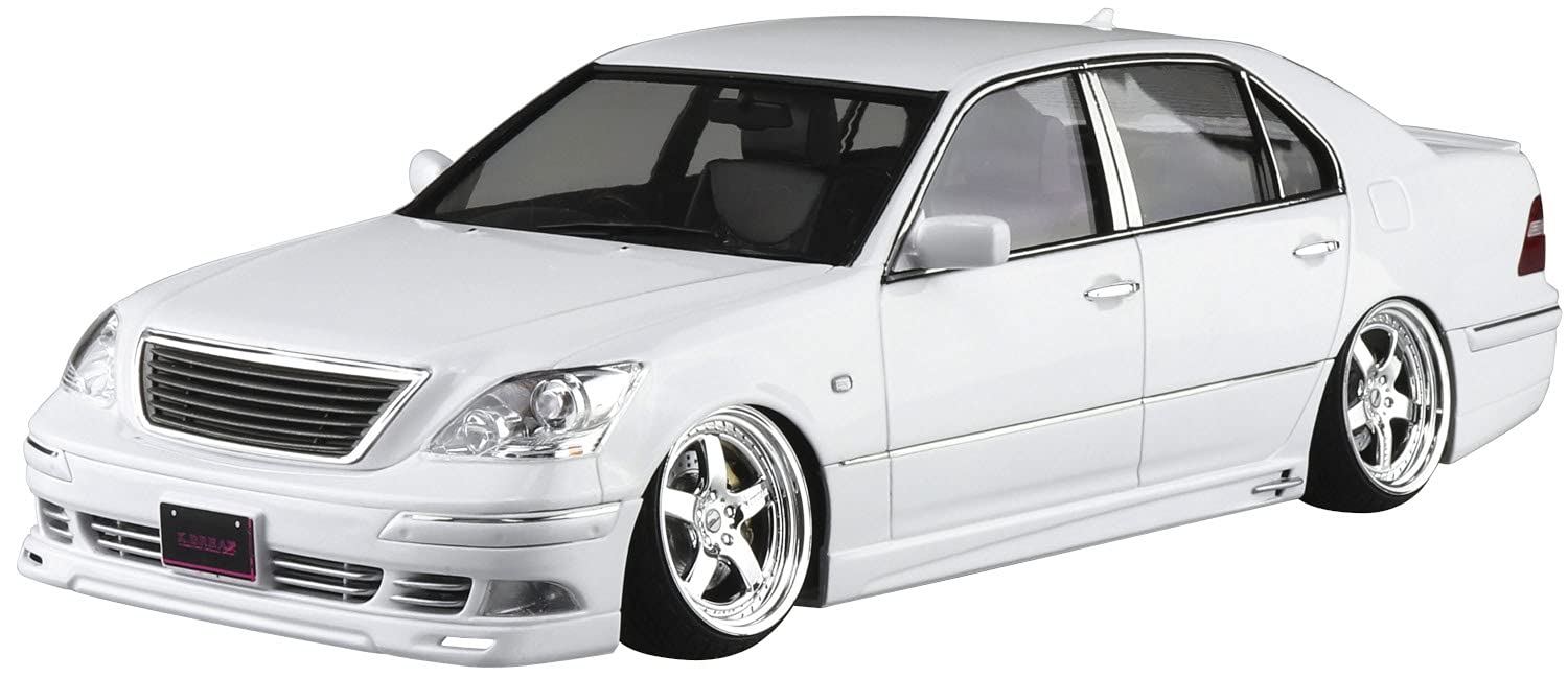 AOSHIMA The Tuned Car 1/24 K-Break Ucf31 Celsior '03 Toyota Plastic Model- Japan Figure Store - #1 Bring To You The Best Japanese Goods