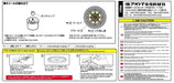 AOSHIMA Tuned Parts 1/24 Star Shark 14Inch Tire & Wheel Set- Japan Figure Store - #1 Bring To You The Best Japanese Goods
