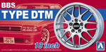 AOSHIMA Tuned Parts 1/24 Bbs Dtm 18Inch Tire & Wheel Set- Japan Figure Store - #1 Bring To You The Best Japanese Goods