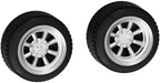 AOSHIMA The Snap Kit 1/32 Nissan Skyline 2000Gt-R Custom Wheel Red Plastic Model- Japan Figure Store - #1 Bring To You The Best Japanese Goods